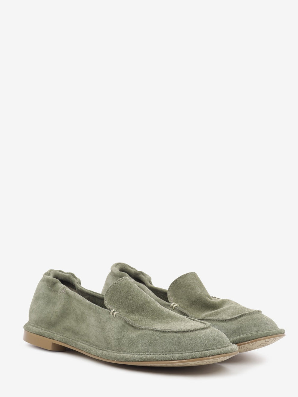 Mocassini in suede military