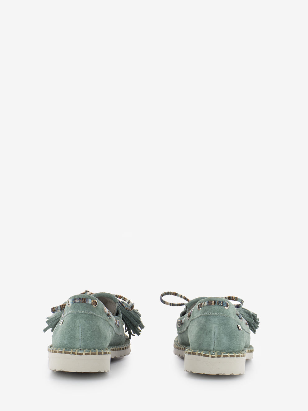 Mae suede river moccasins