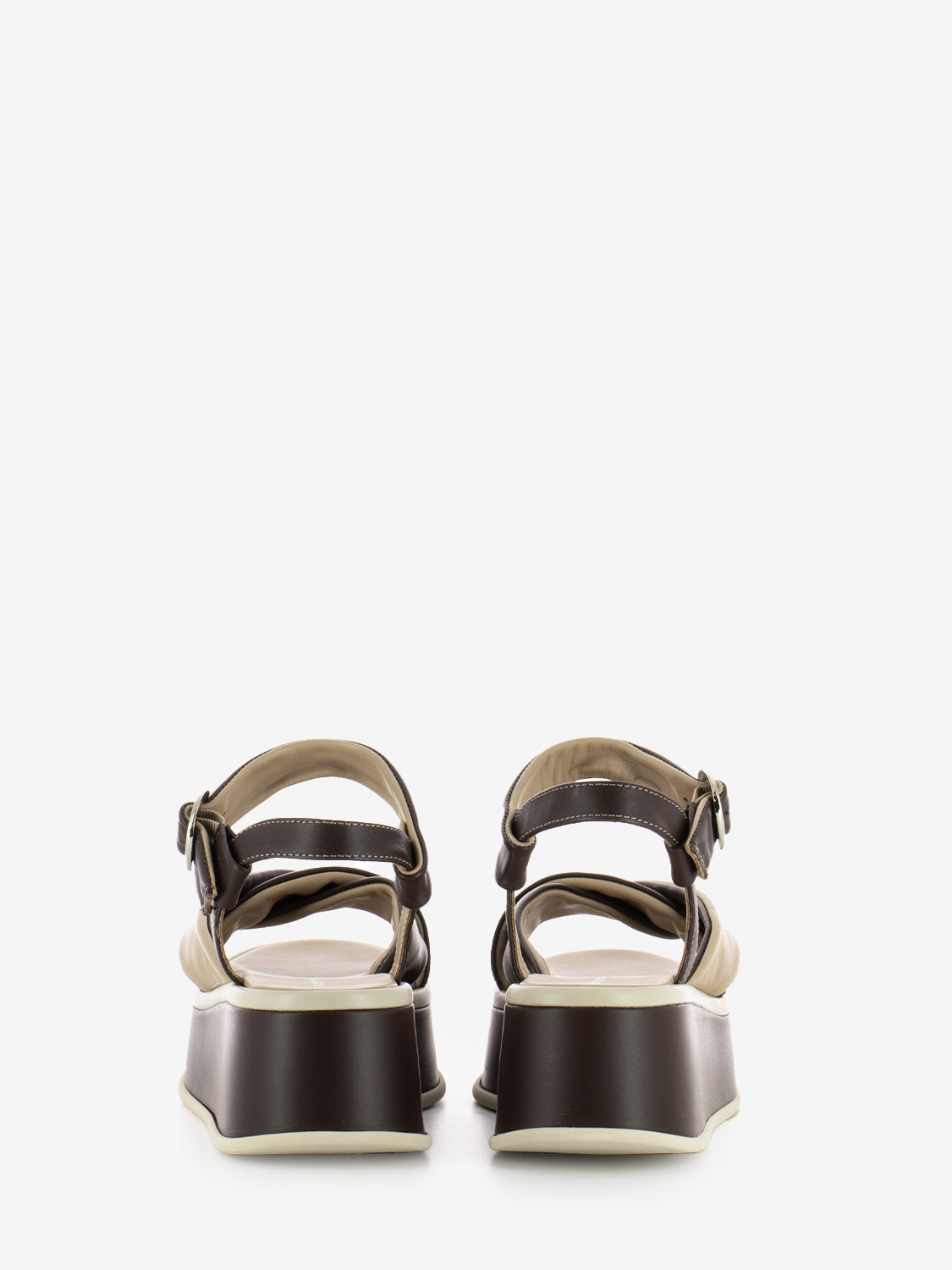 Sandali con zeppa Ranya dreamer choco / sand