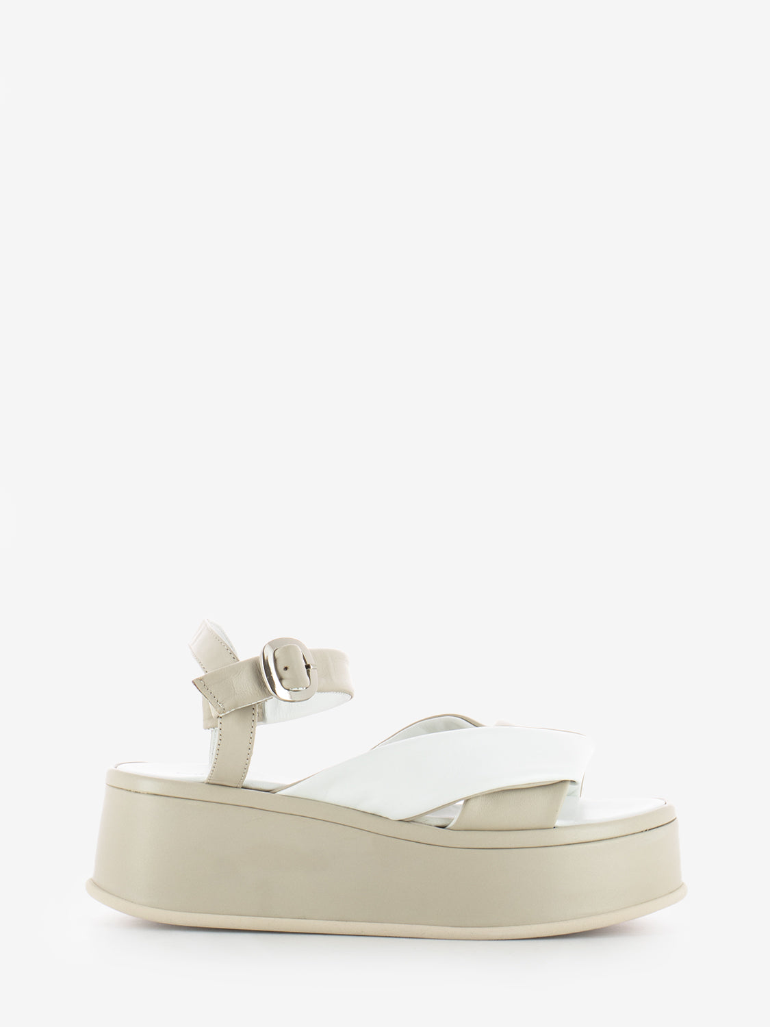 Sandalo zeppa Ranya dreamer cream