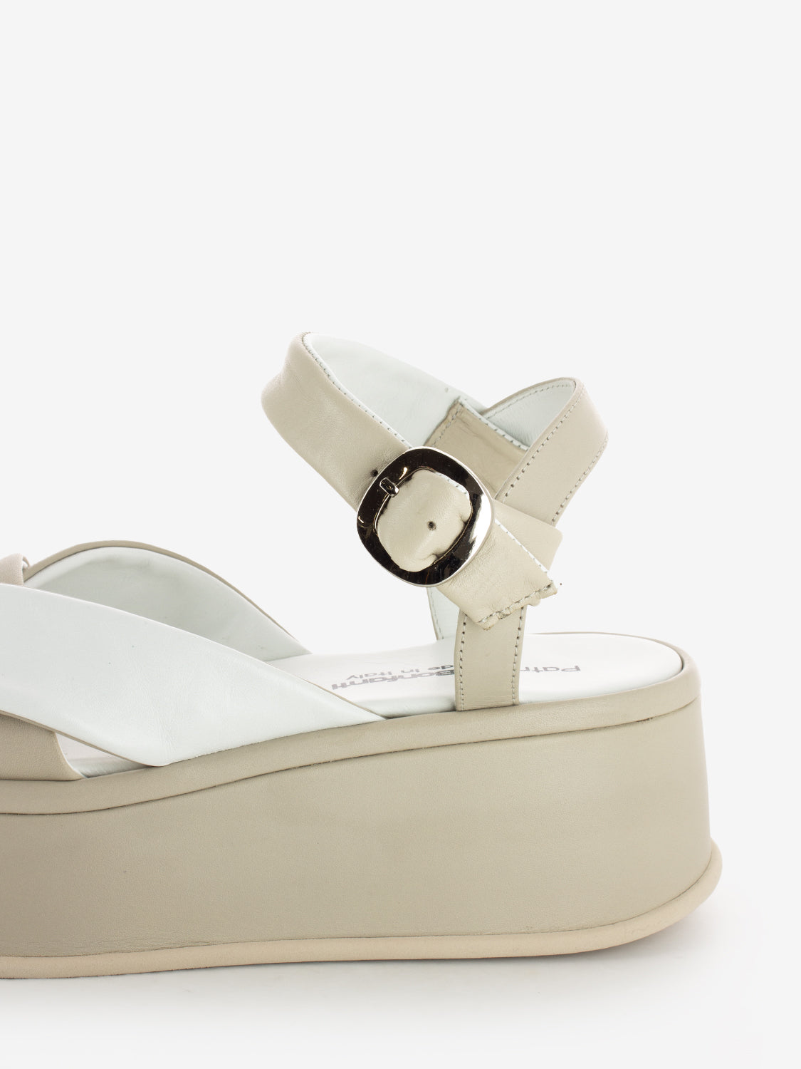 Sandalo zeppa Ranya dreamer cream