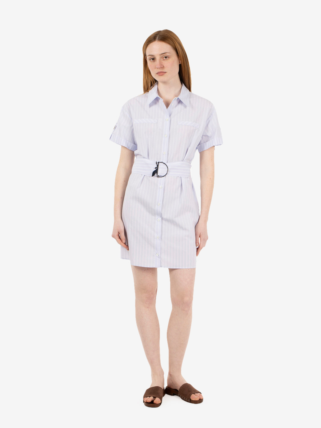 Abito camicia sky stripes