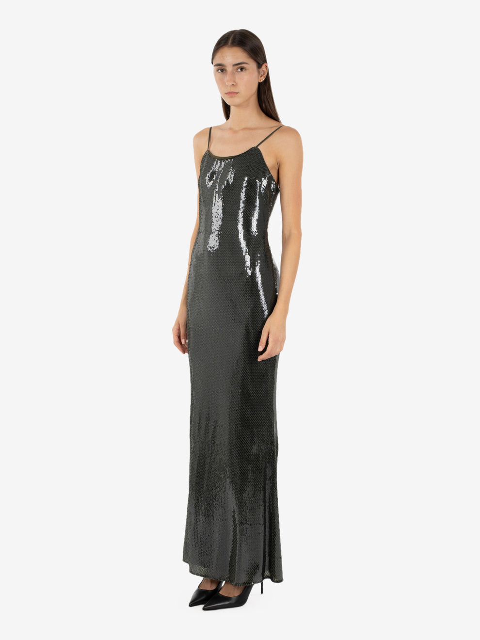 DRESS MYSTERIUS GREEN 8A0434/J326_G639