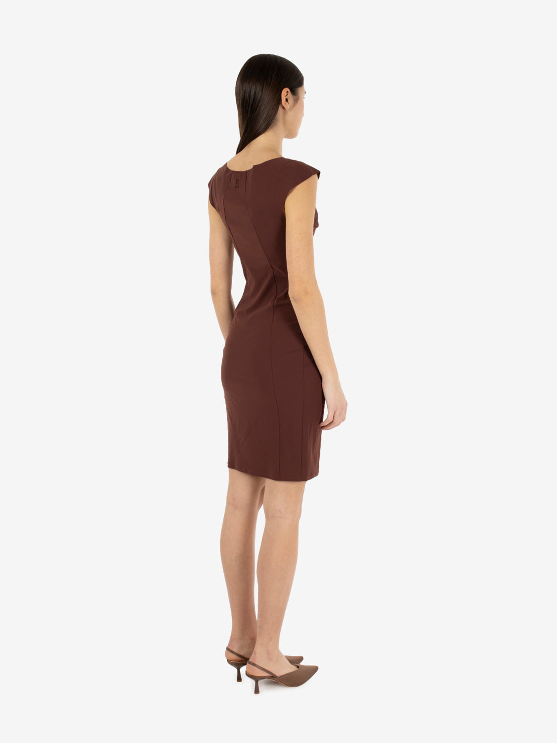 Abito corto sensitive wood brown