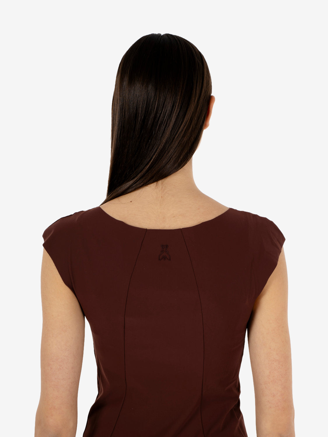 Abito corto sensitive wood brown