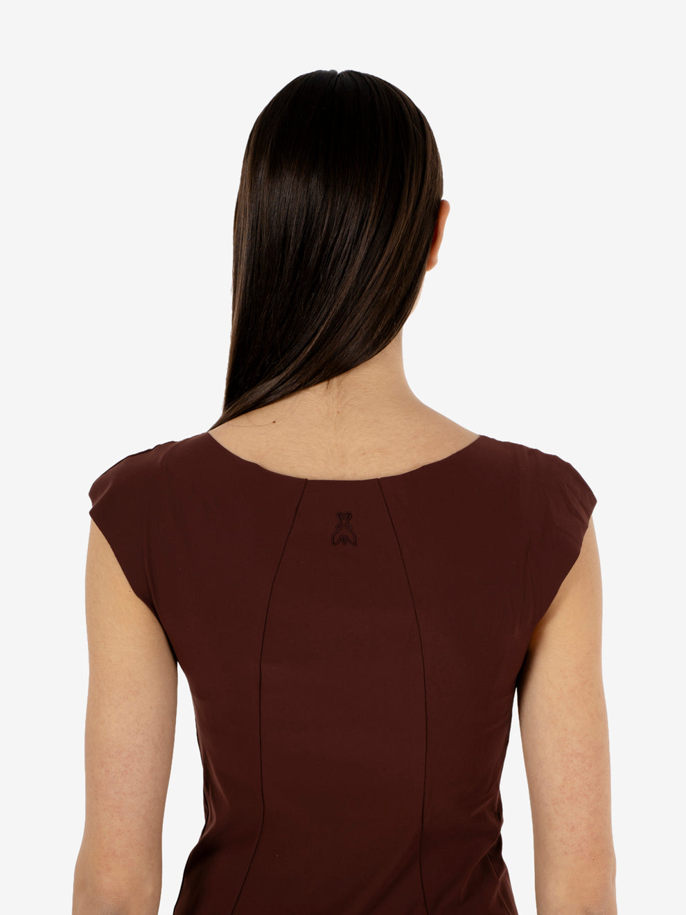 Abito corto sensitive wood brown