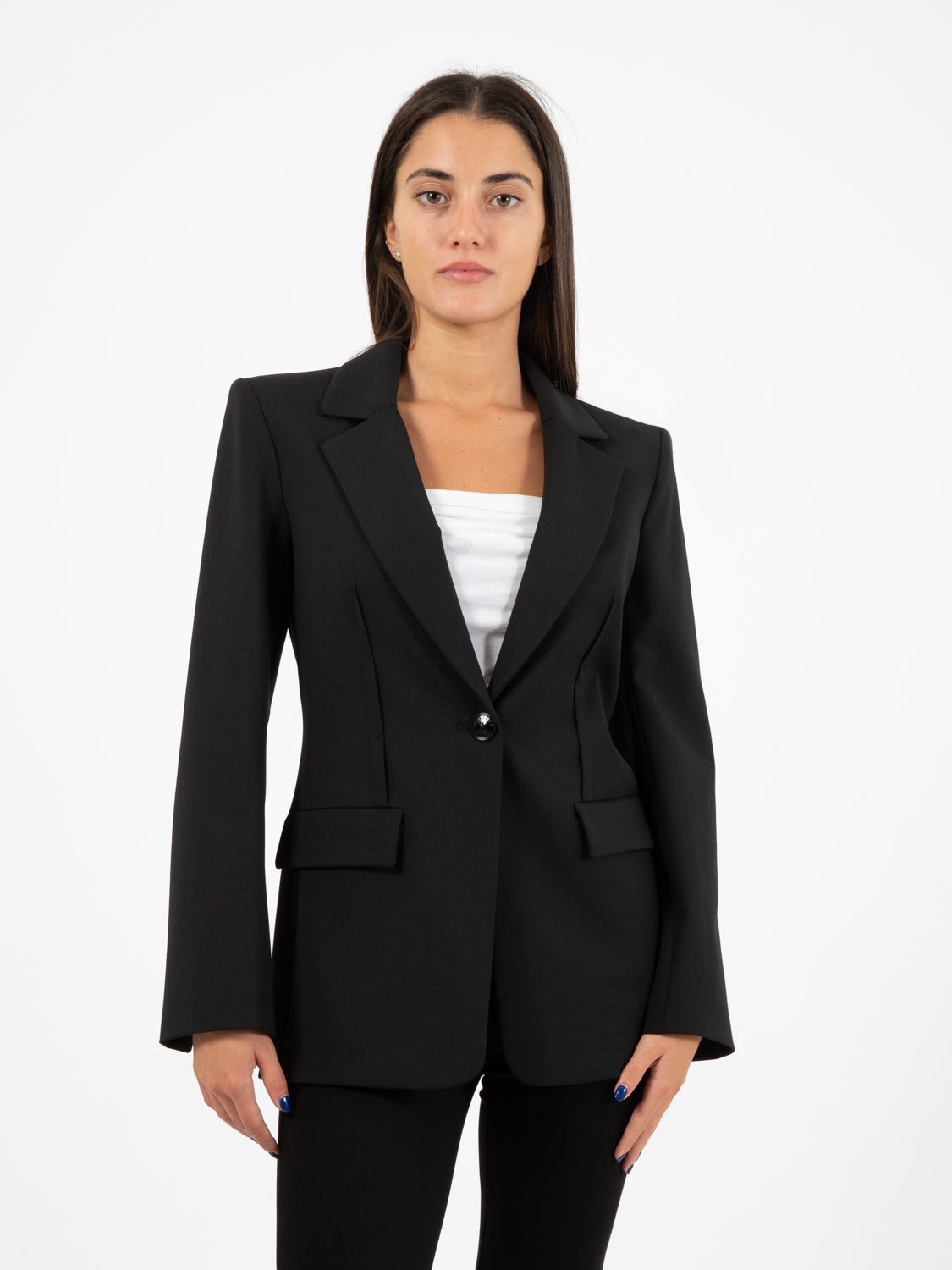 Blazer Essential monopetto nero