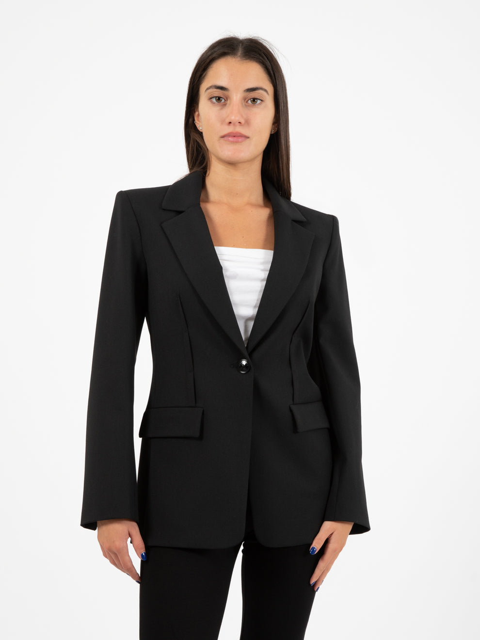 Blazer Essential monopetto nero