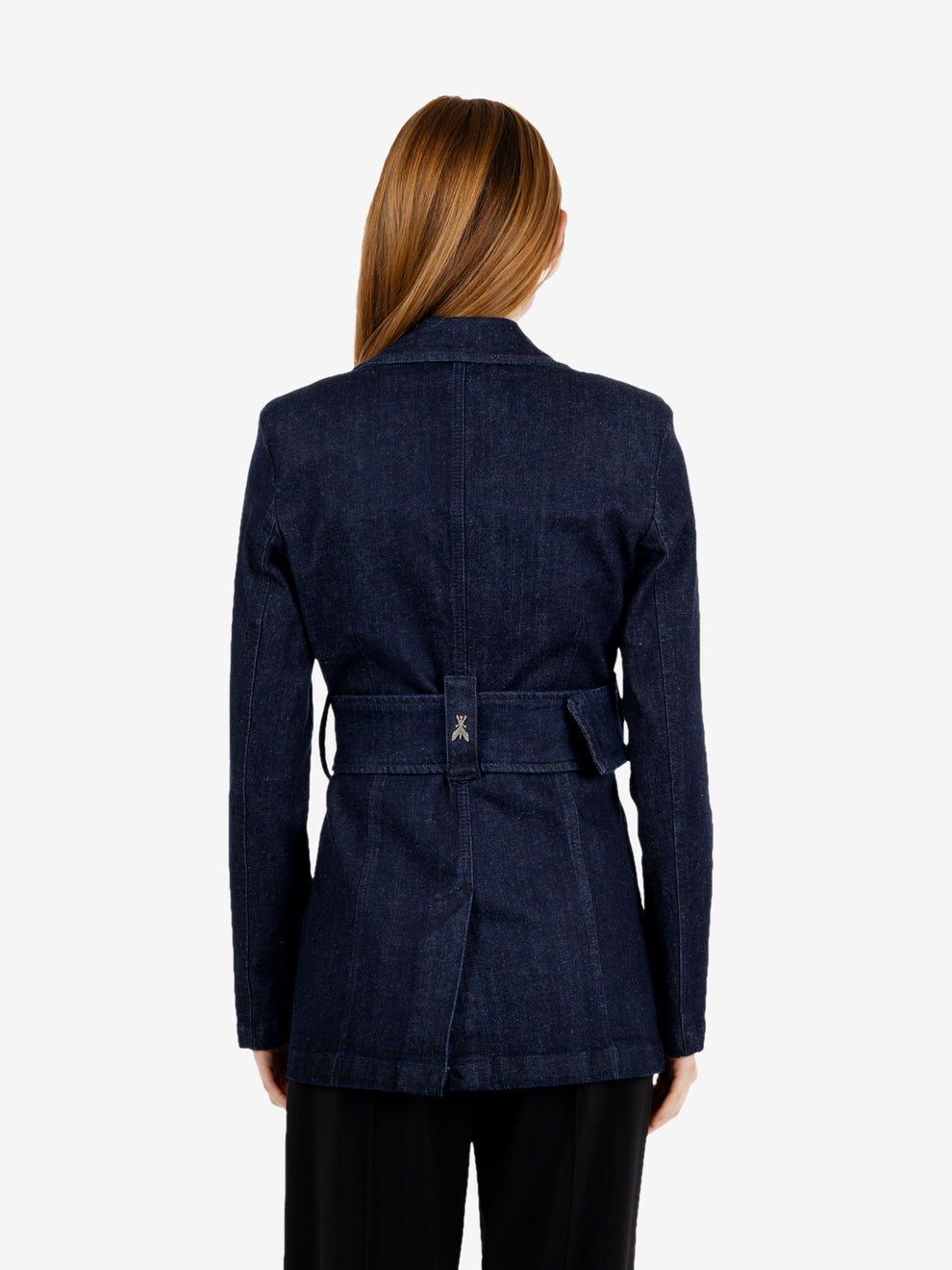 Blue rinse denim blazer