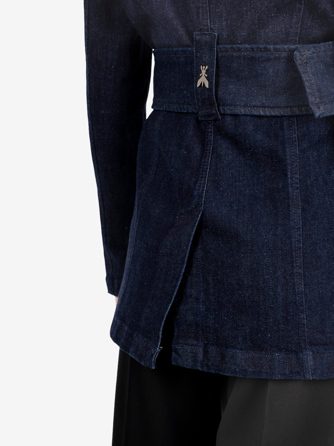 Blue rinse denim blazer