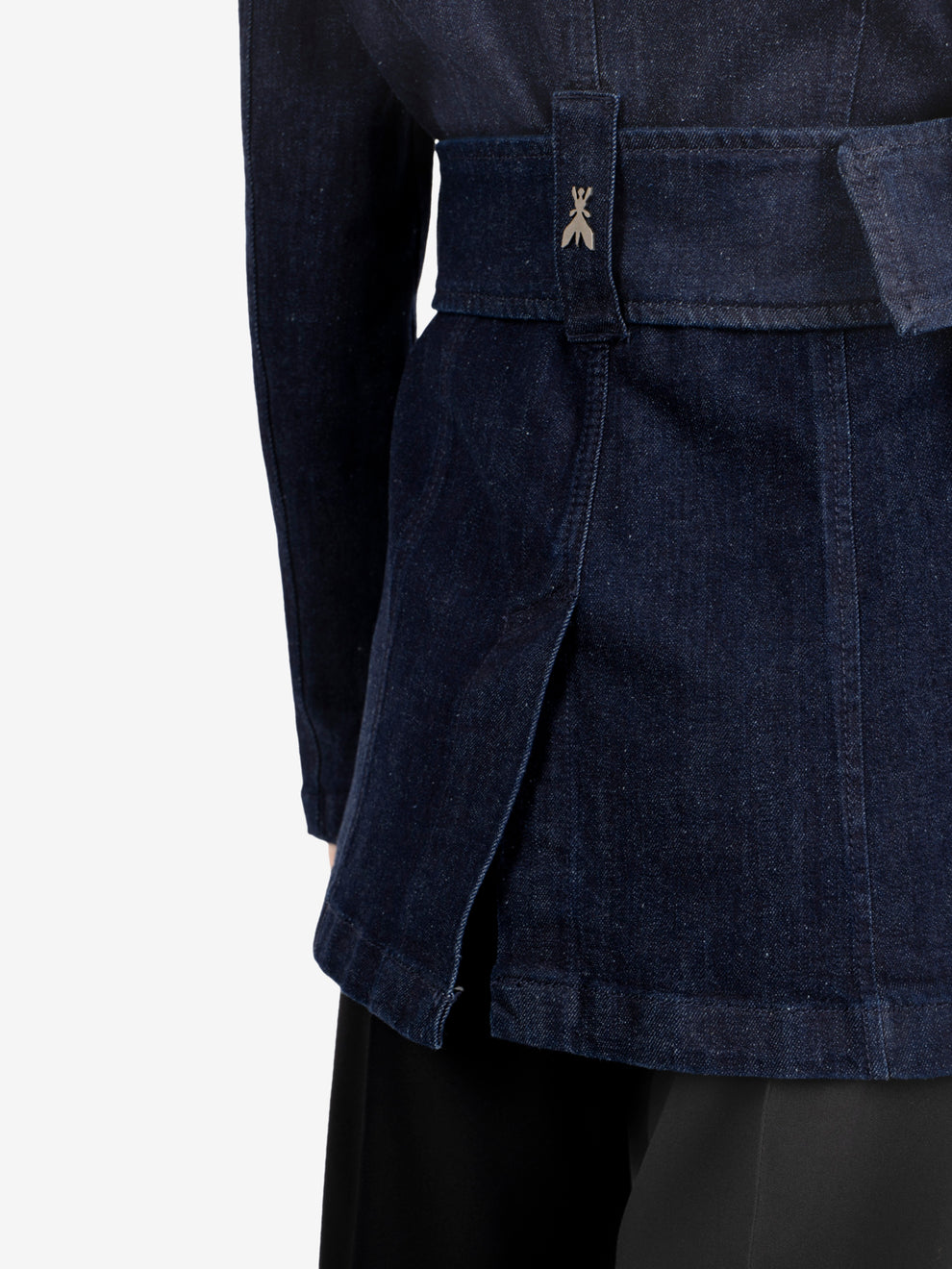 Blue rinse denim blazer