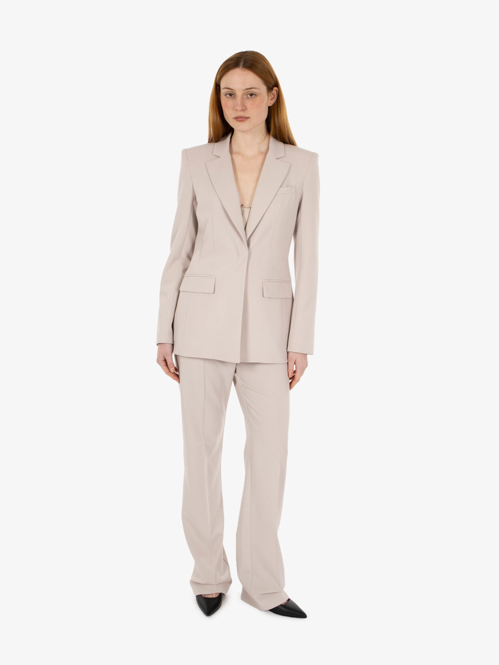 Pantalone slim fit cloud gray