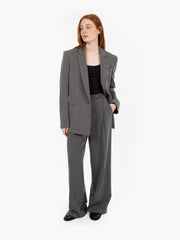 PATRIZIA PEPE - Blazer monopetto gray melange