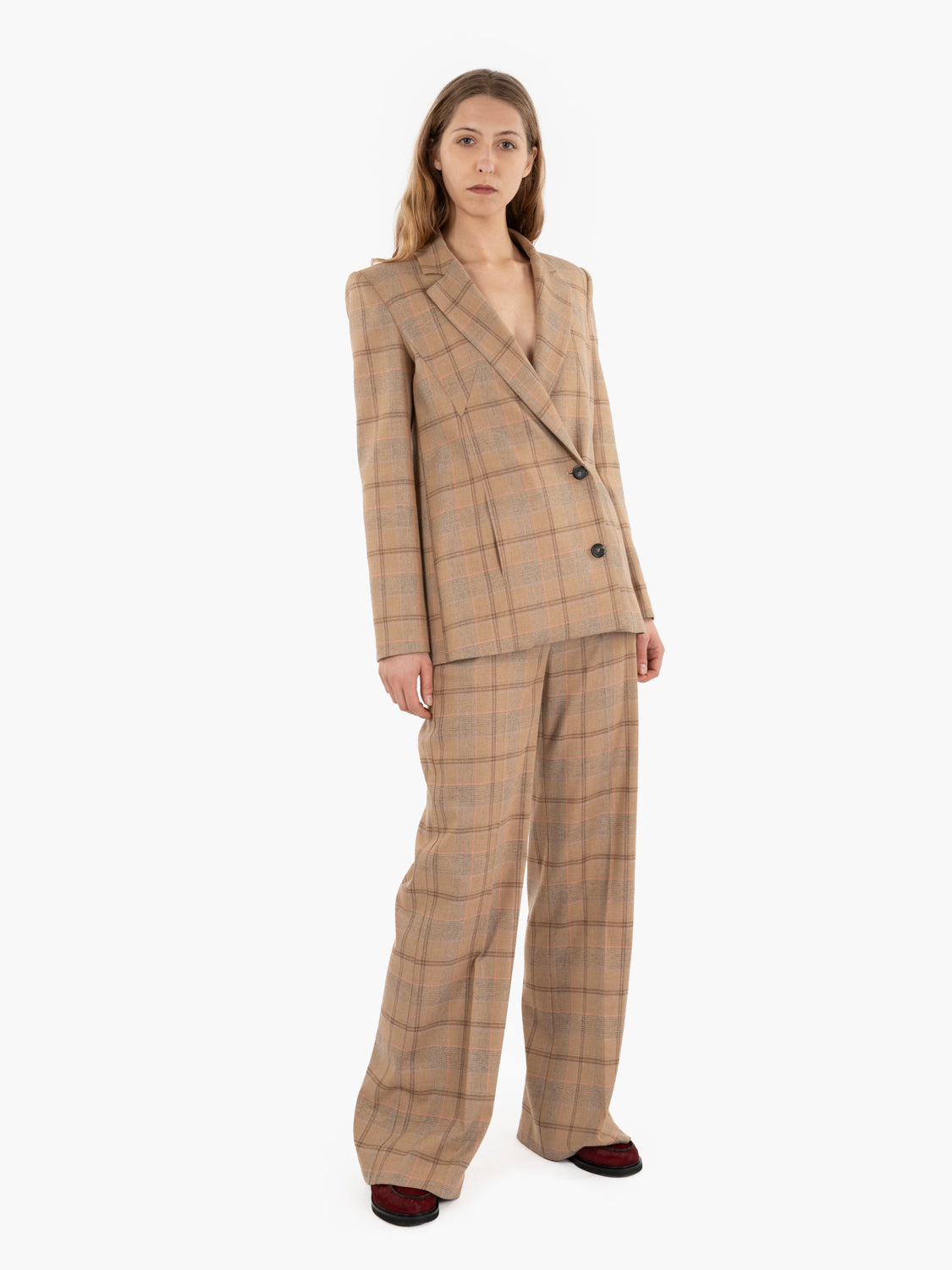 Blazer Odissey check brown