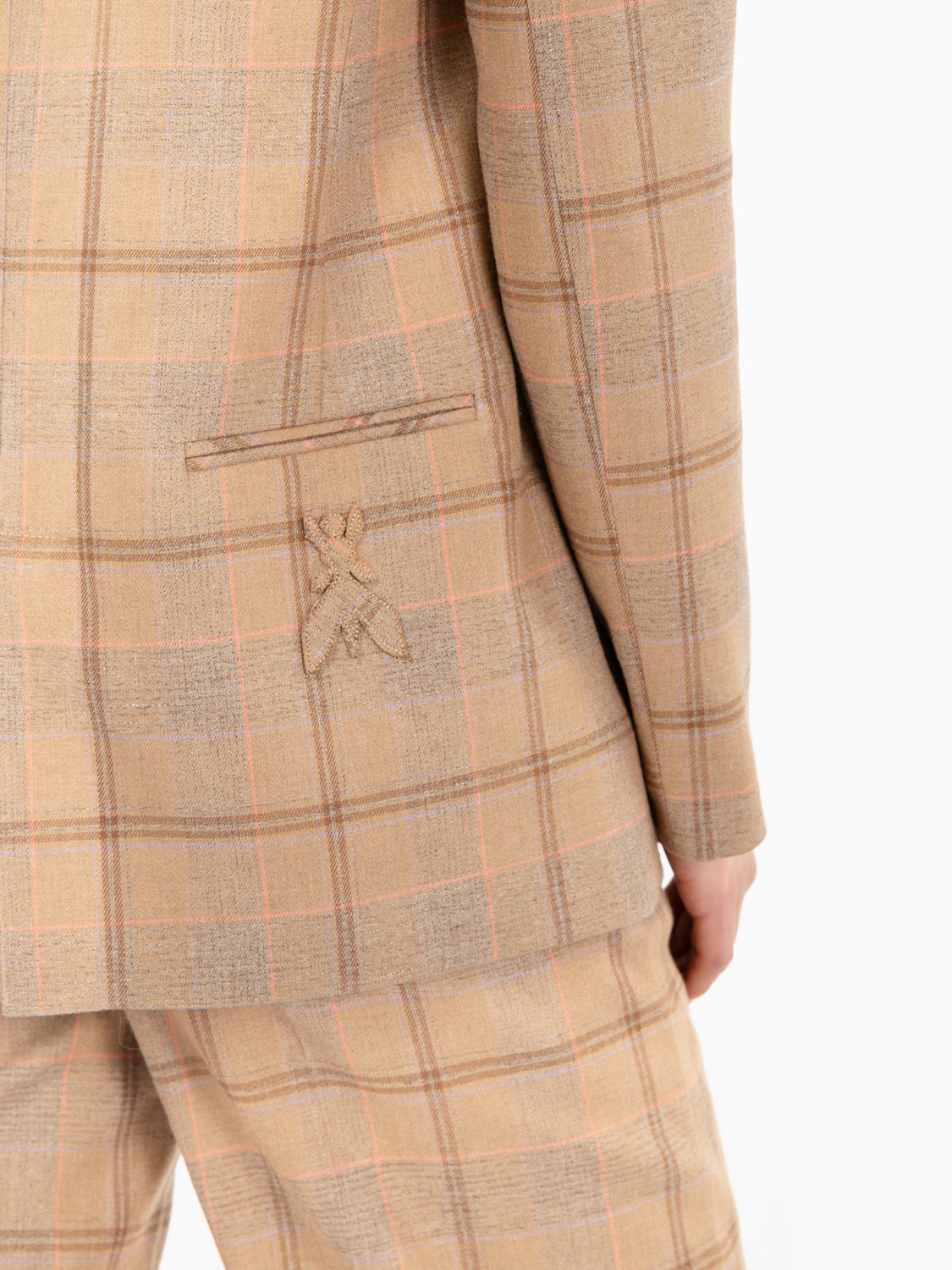 Blazer Odissey check brown