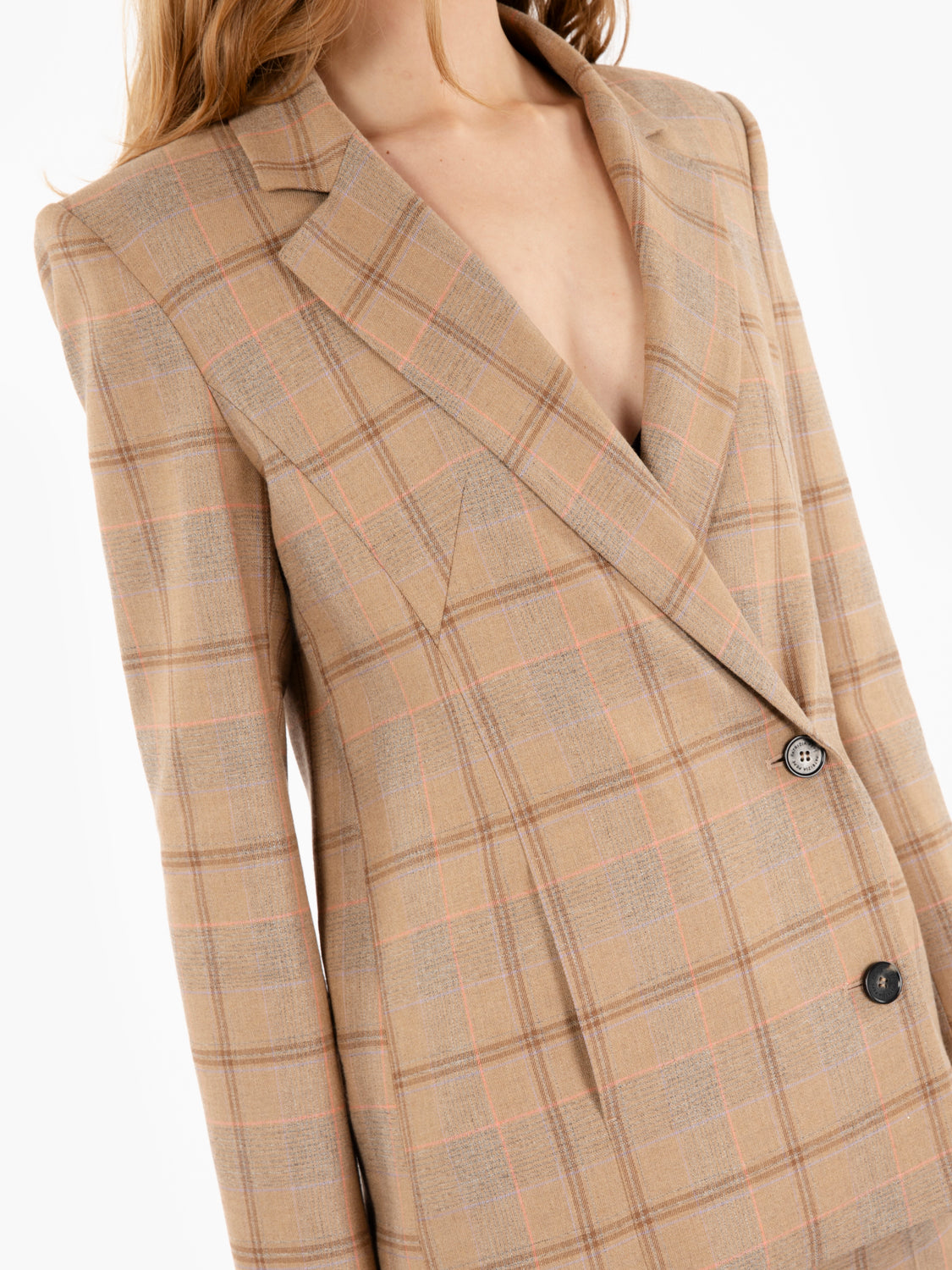Blazer Odissey check brown