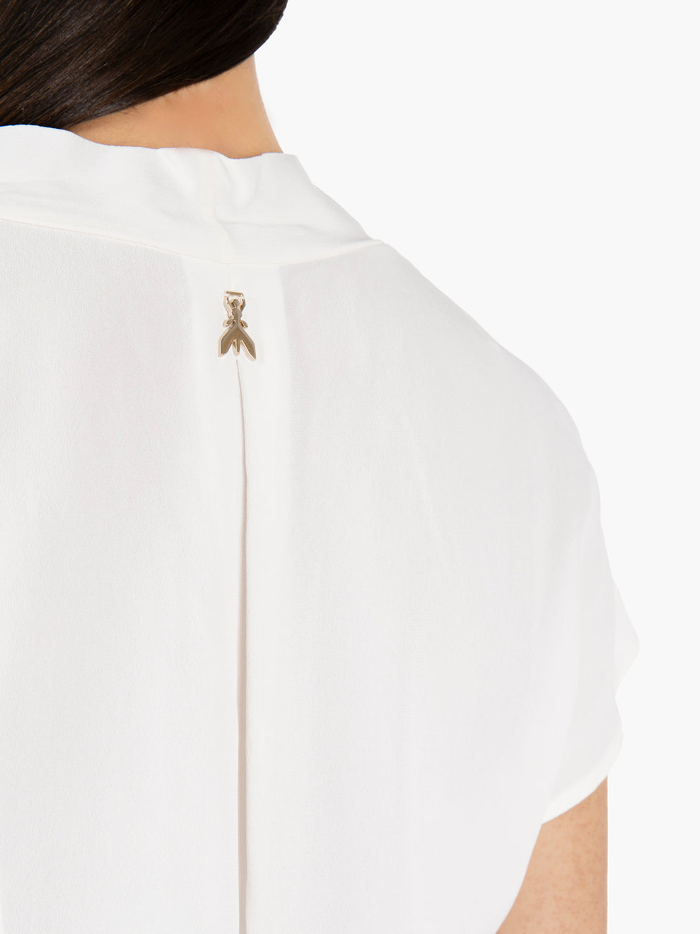 Blusa manica corta bianca