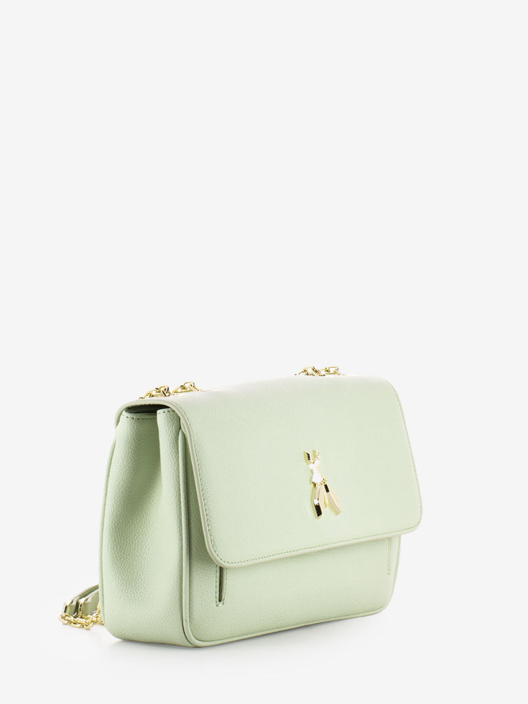 PATRIZIA PEPE - Borsa a spalla soft green