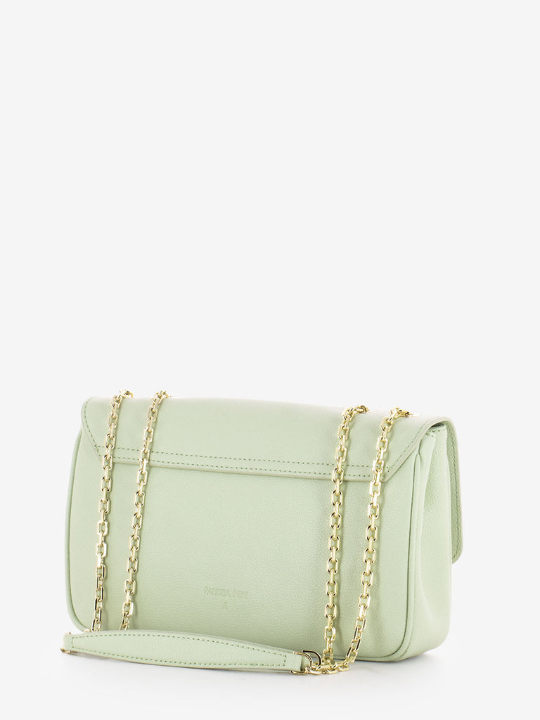 PATRIZIA PEPE - Borsa a spalla soft green