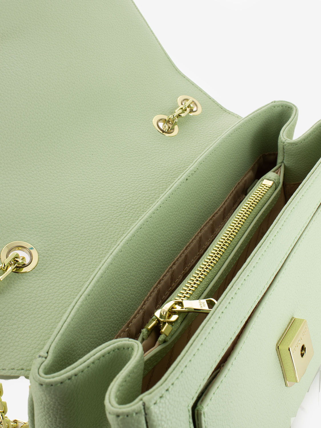 Borsa a spalla soft green