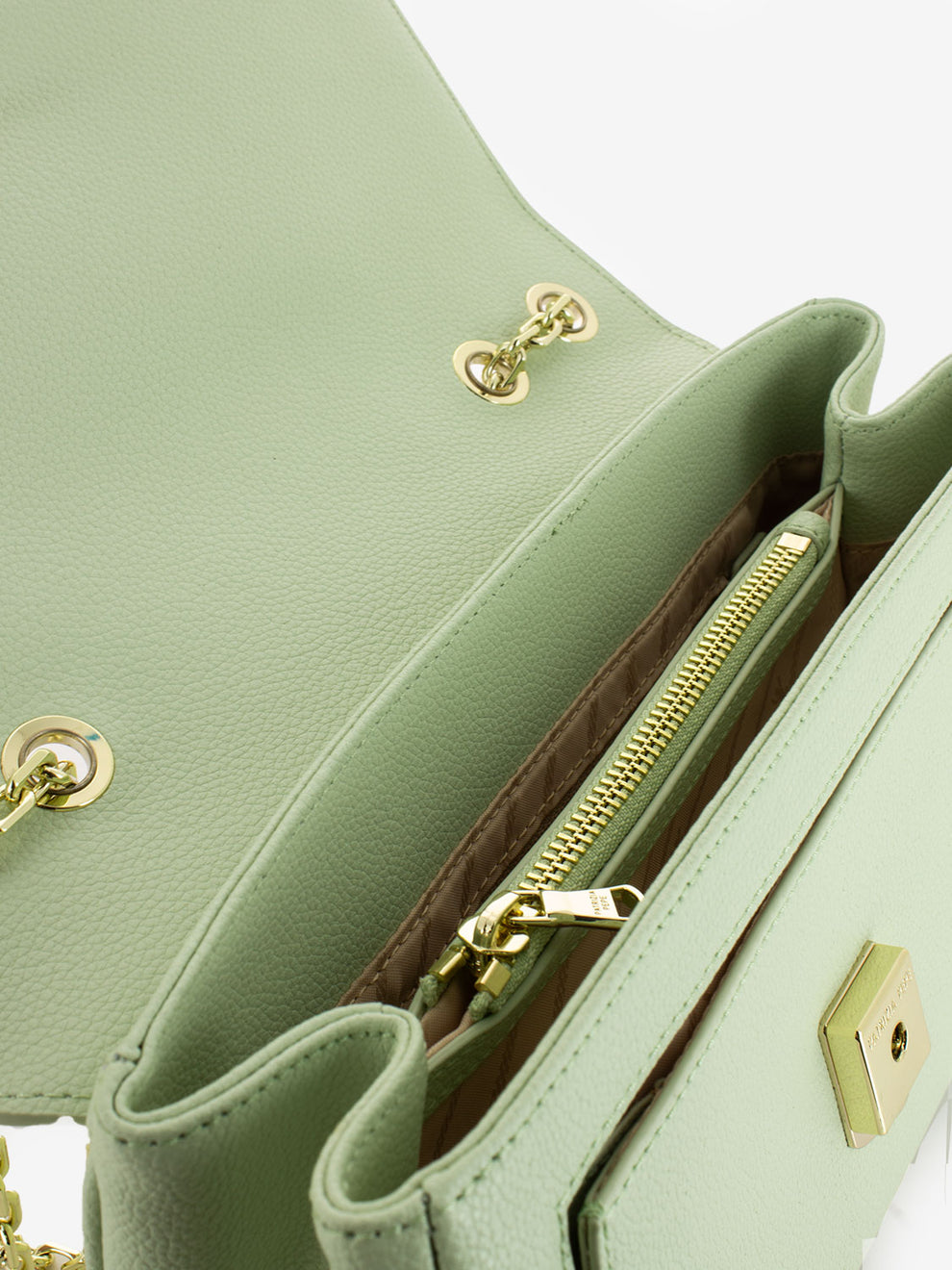 Borsa a spalla soft green