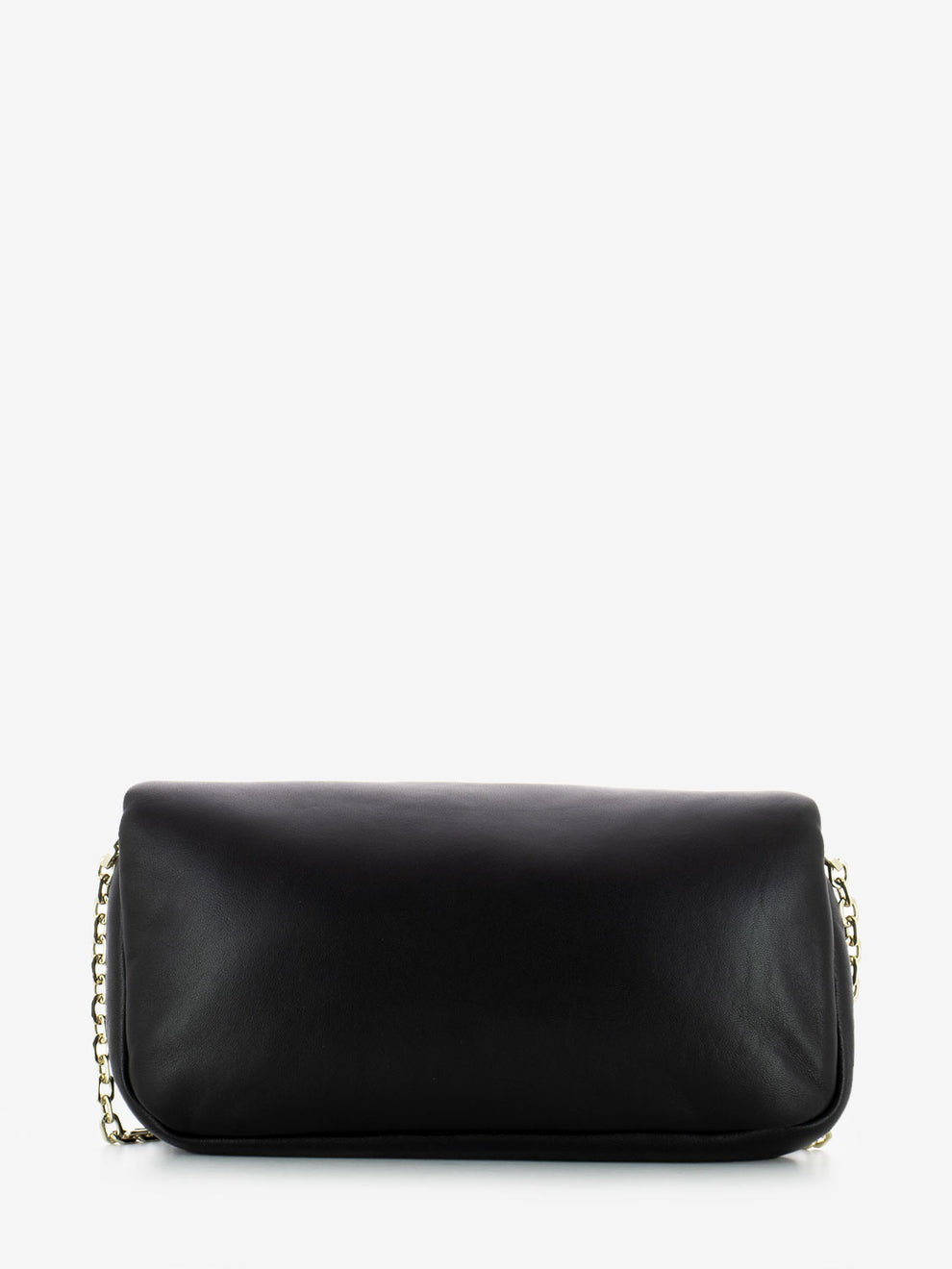 Winter black crossbody bag