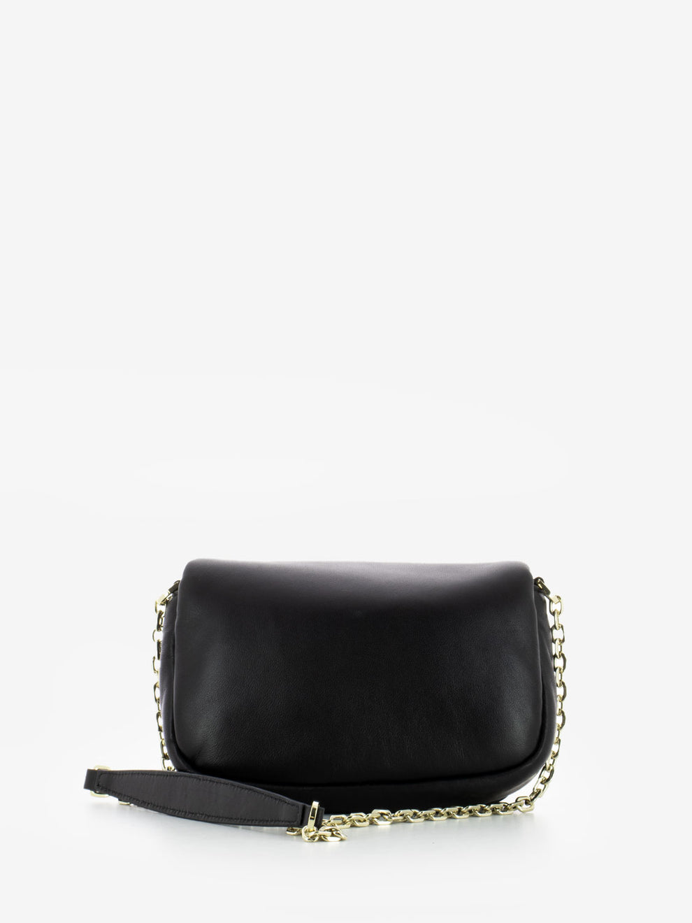 Winter small black crossbody bag