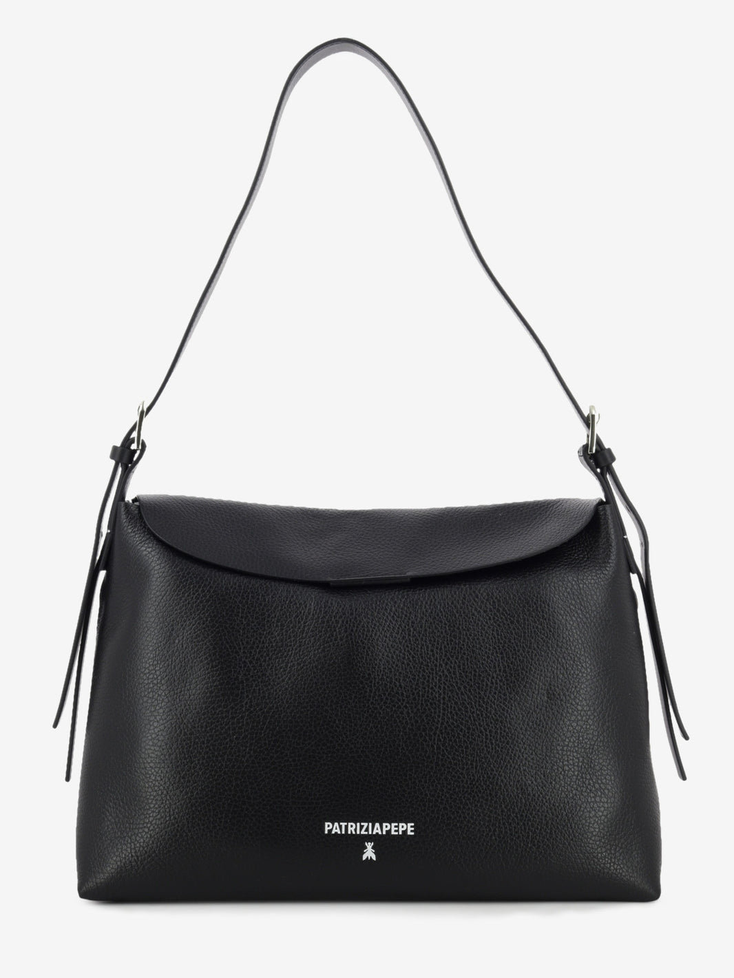 Borsa in pelle wooly black
