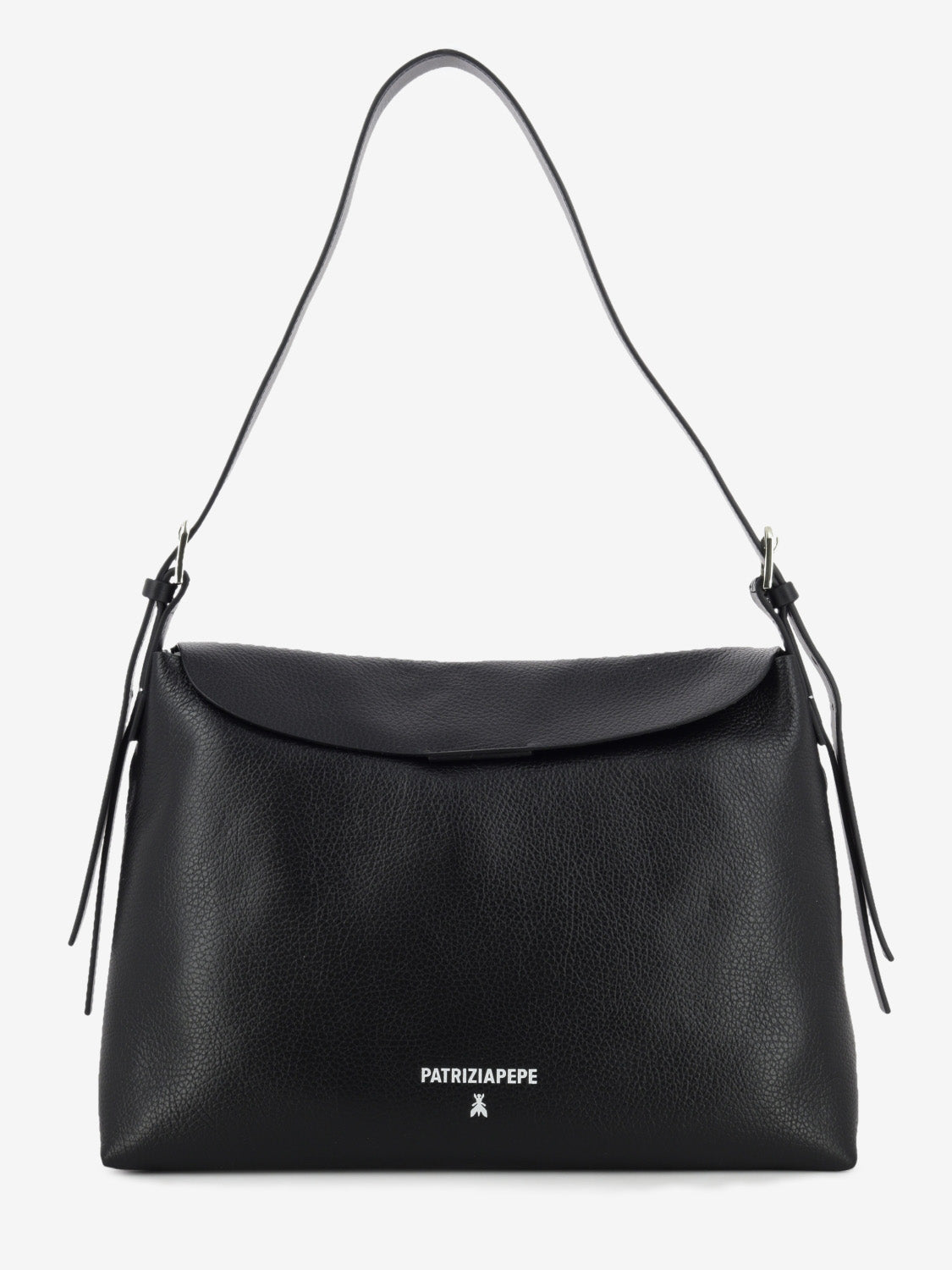 Borsa in pelle wooly black