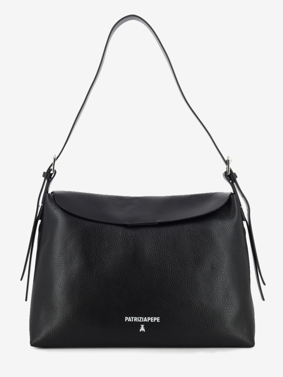 Borsa in pelle wooly black
