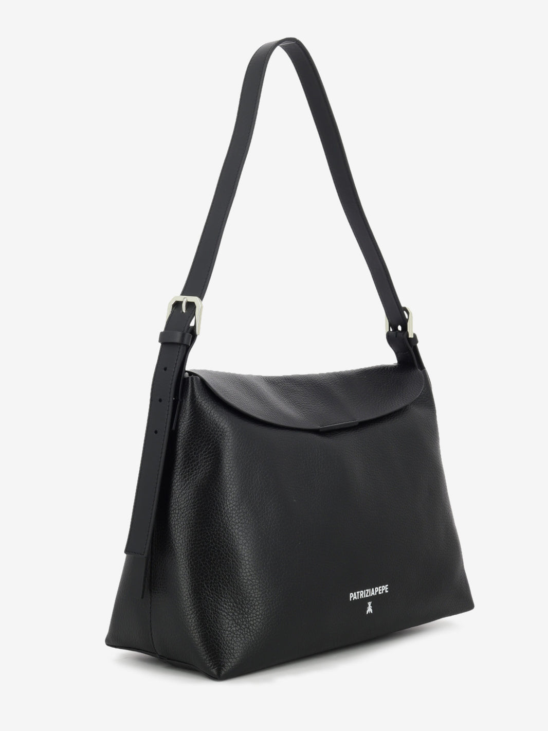 Borsa in pelle wooly black
