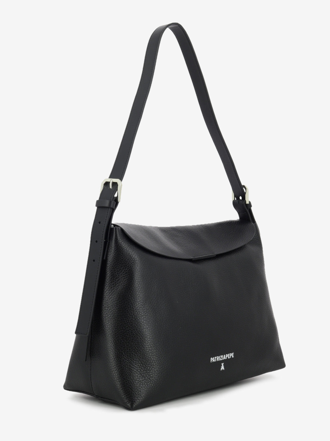 Borsa in pelle wooly black