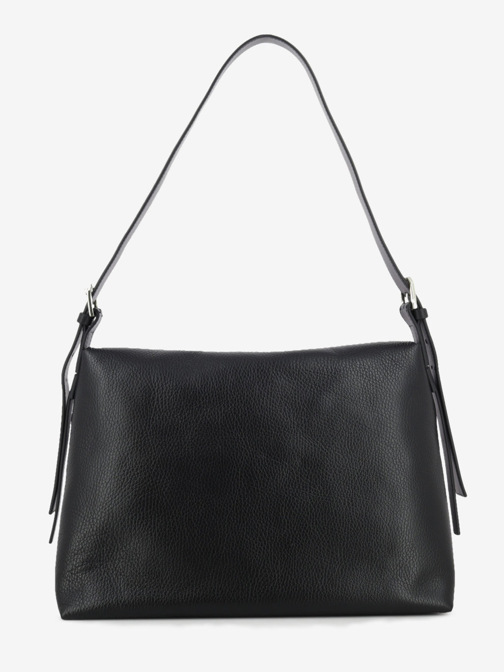 Borsa in pelle wooly black