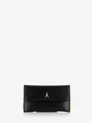 PATRIZIA PEPE - Borsa pochette a tracolla black / light gold