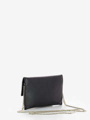 PATRIZIA PEPE - Borsa pochette a tracolla black / light gold