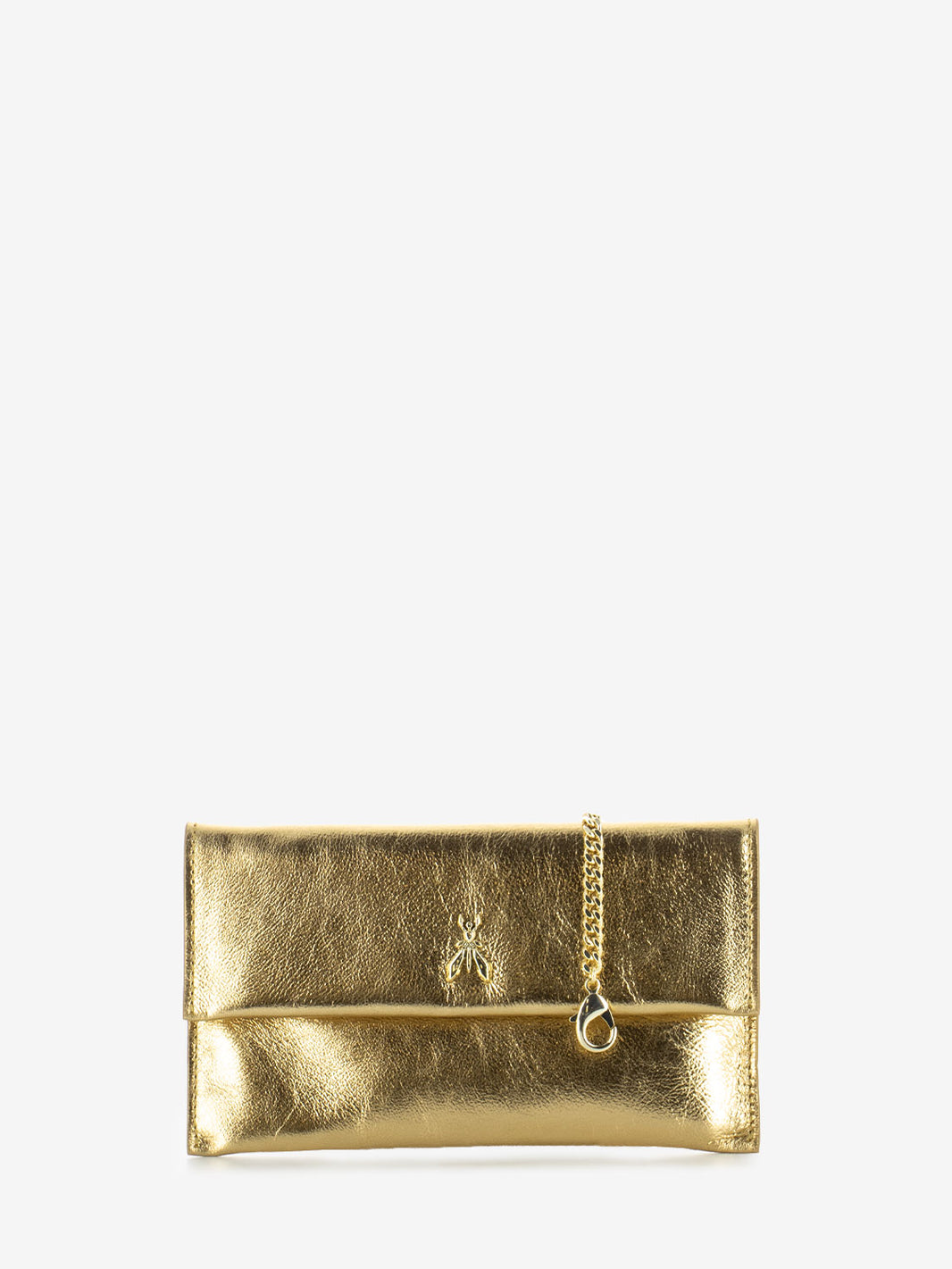Borsa pochette a tracolla gold star