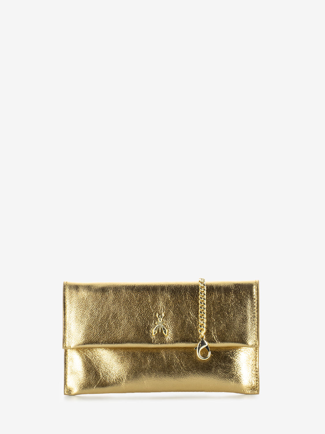 Borsa pochette a tracolla gold star