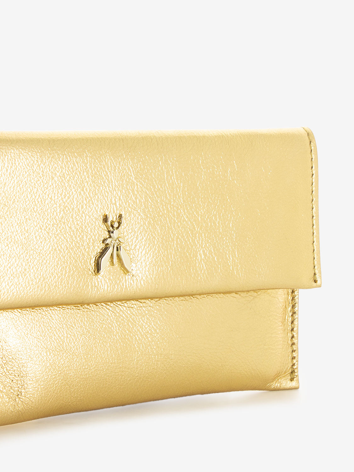 Borsa pochette a tracolla gold star
