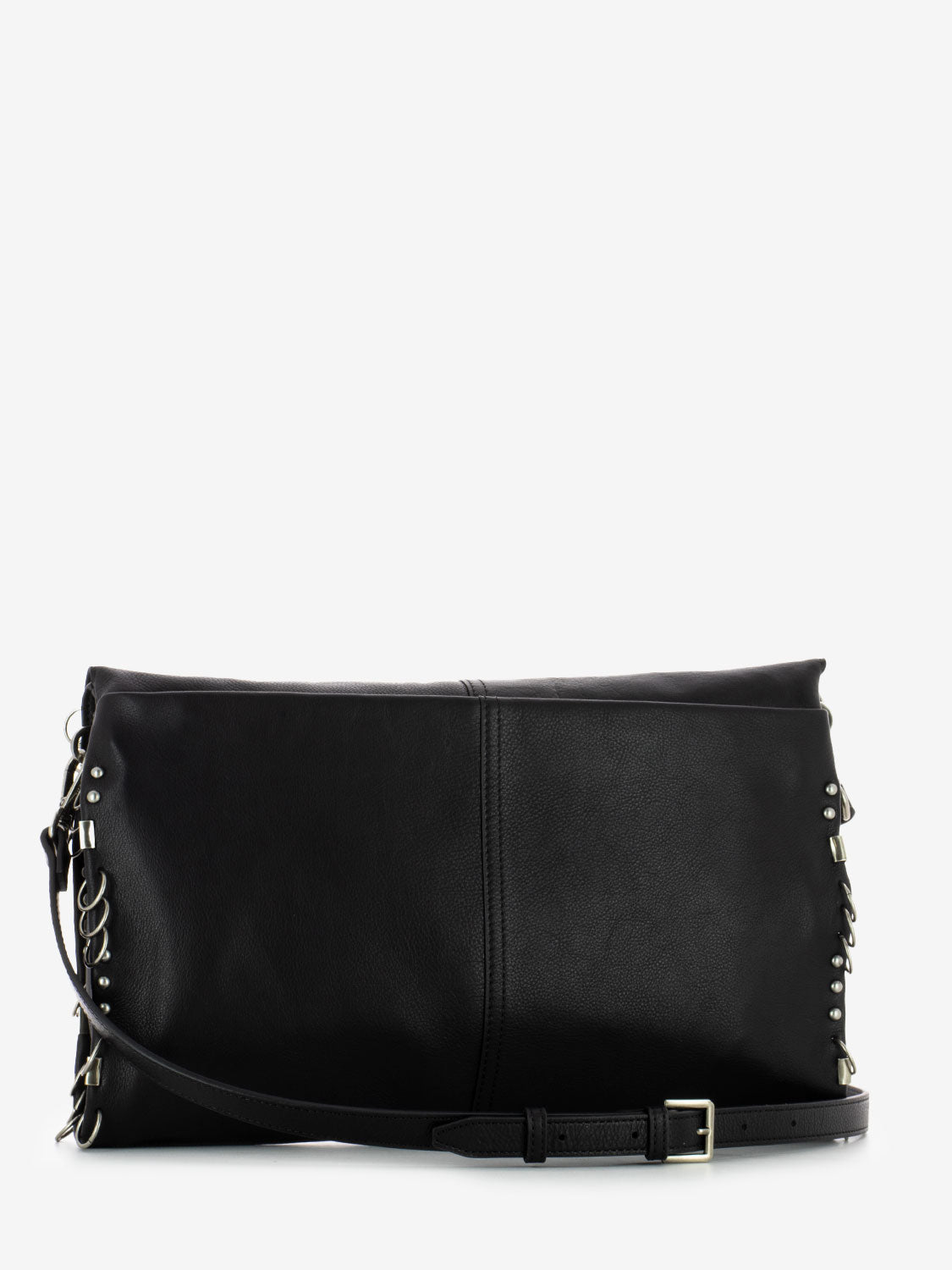 Borsa Radical Boho con piercing nera