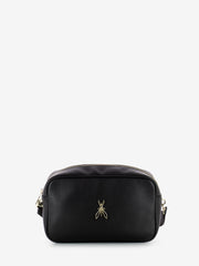 PATRIZIA PEPE - Borsa tracolla black / light gold