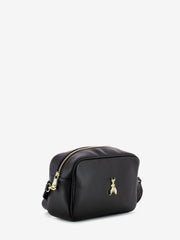 PATRIZIA PEPE - Borsa tracolla black / light gold