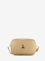 PATRIZIA PEPE - Borsa tracolla camel beige