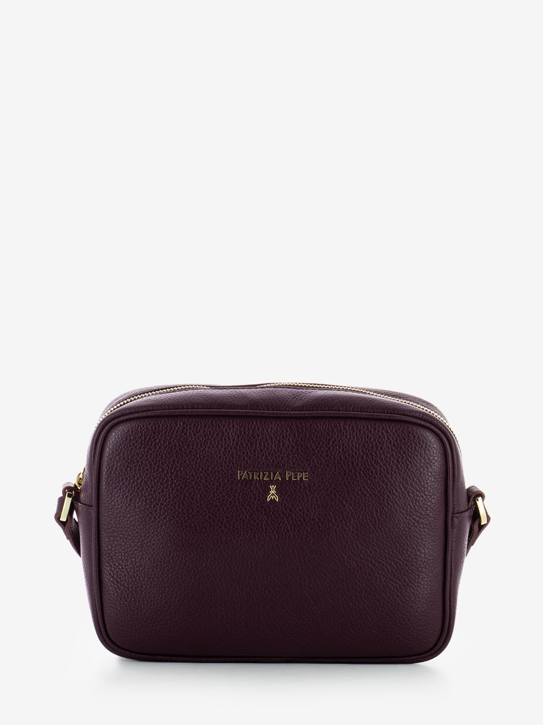 Camera bag in pelle bordeaux