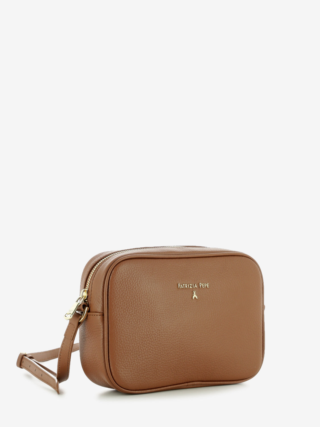 Camera bag in pelle cuoio