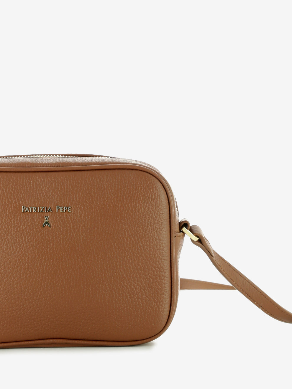 Camera bag in pelle cuoio