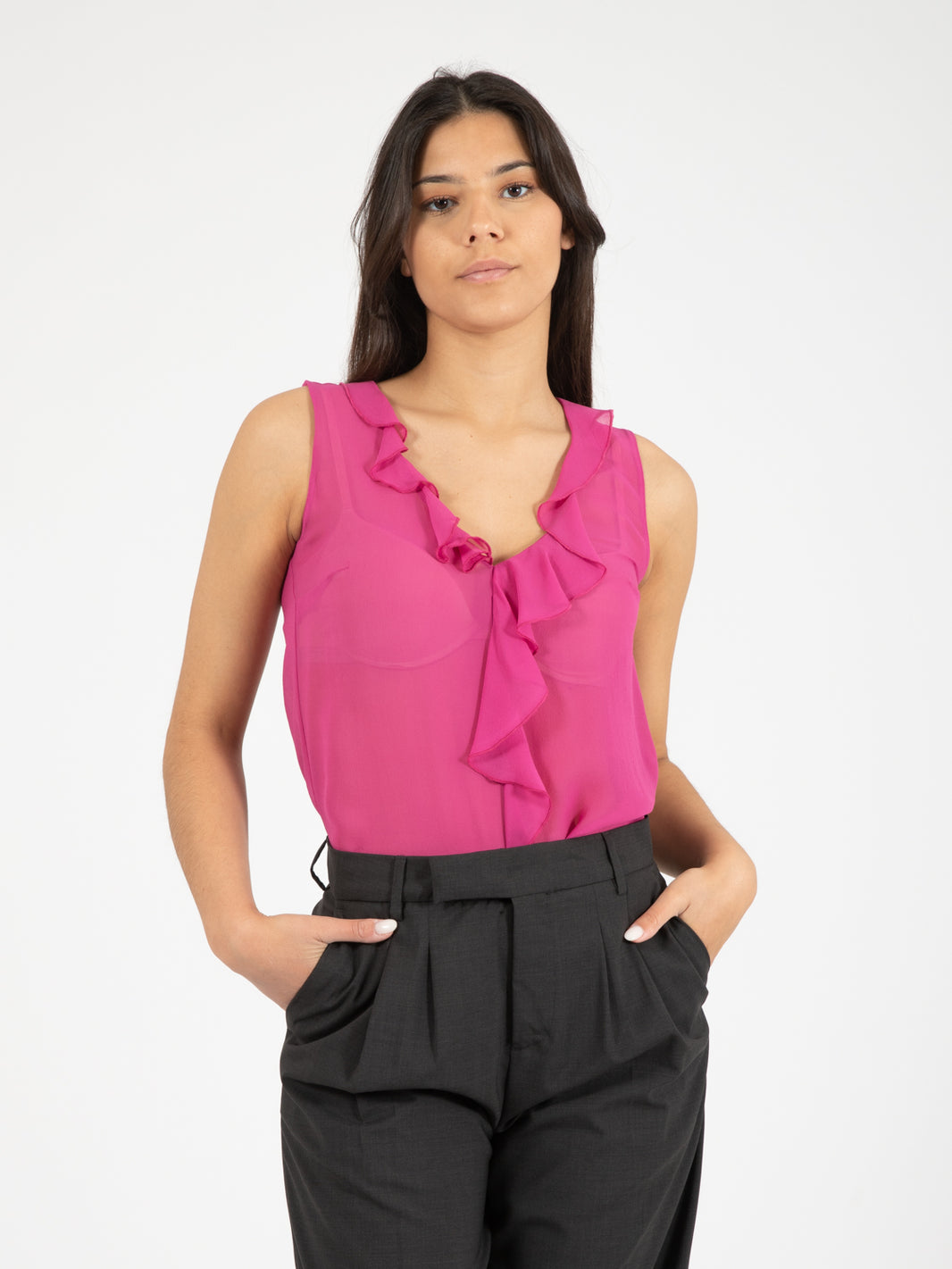 Camicia ceremony fuchsia