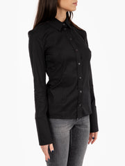 PATRIZIA PEPE - Camicia in popeline nero