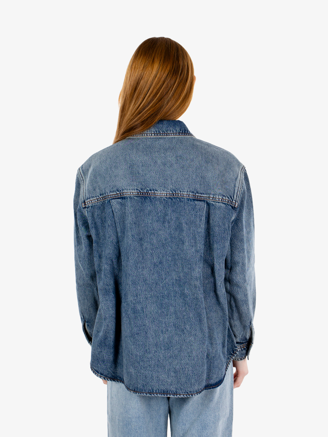 Camicia in jeans warm blue