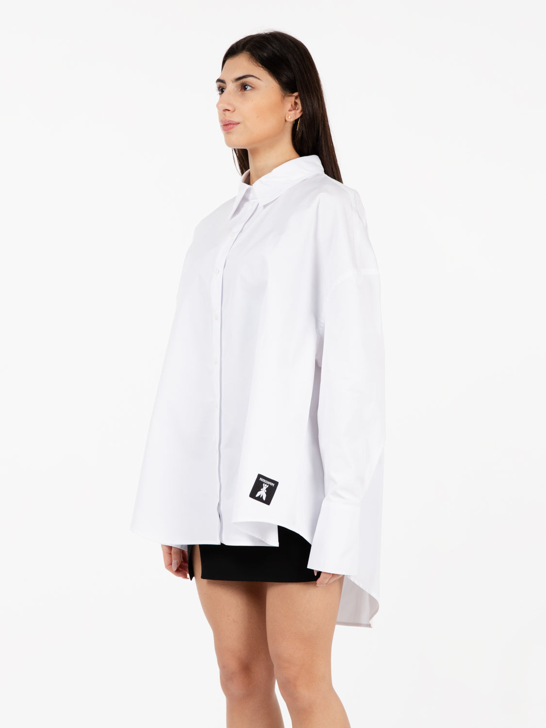 Optical white oversized shirt