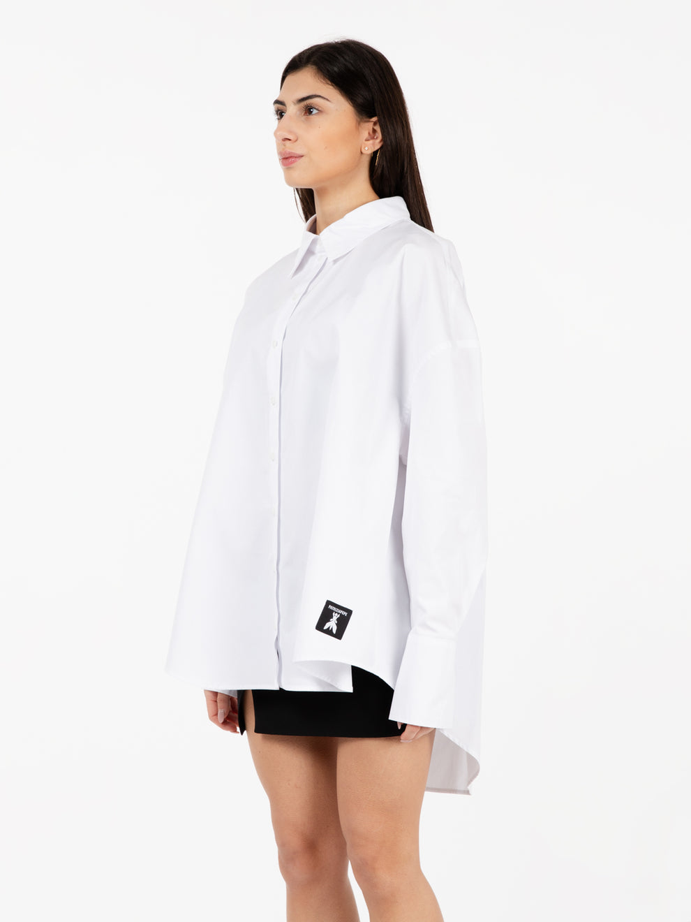 Optical white oversized shirt